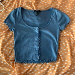 Cute, fitted crop top.